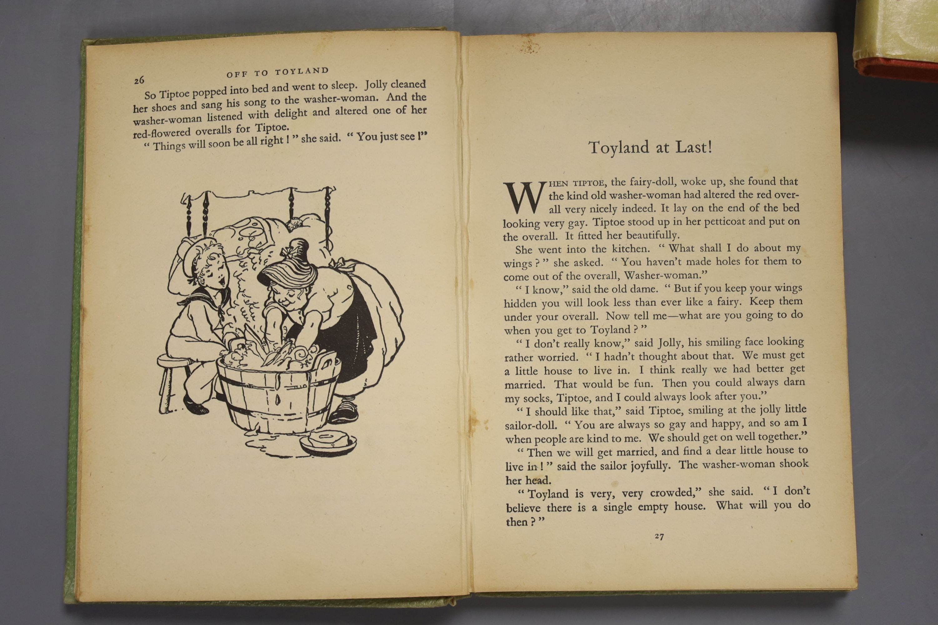 Johns, Capt W.W – Biggles In Australia, first edition, 16mo, hardback, (dj missing, spine sunned) Hodder & Stoughton, London, 1955., Blyton, Enid – Brer Rabbit Book, 16mo, hardback, (dj present with scuffs and small tear